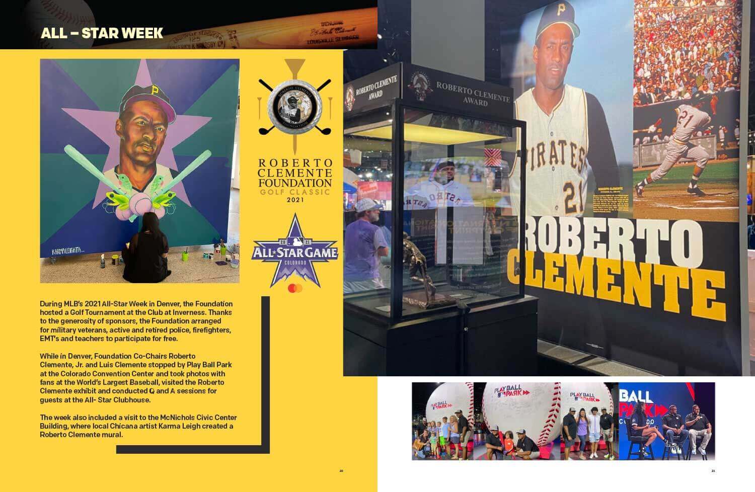 Roberto Clemente Foundation Booklet