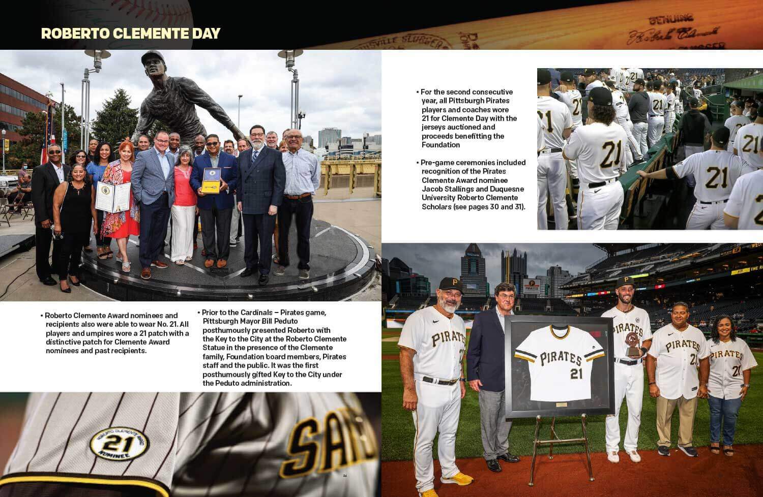Roberto Clemente Foundation Booklet