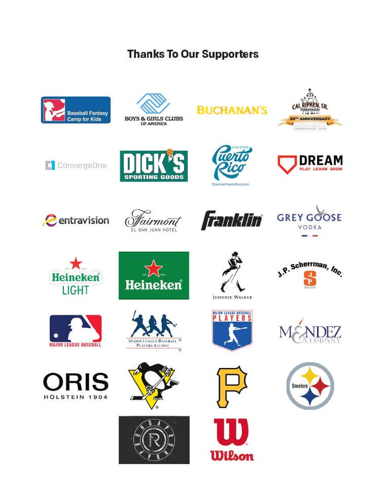Roberto Clemente Foundation Booklet