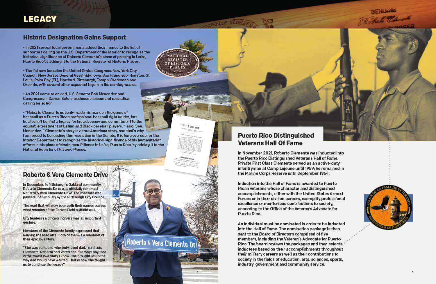 Roberto Clemente Foundation Booklet