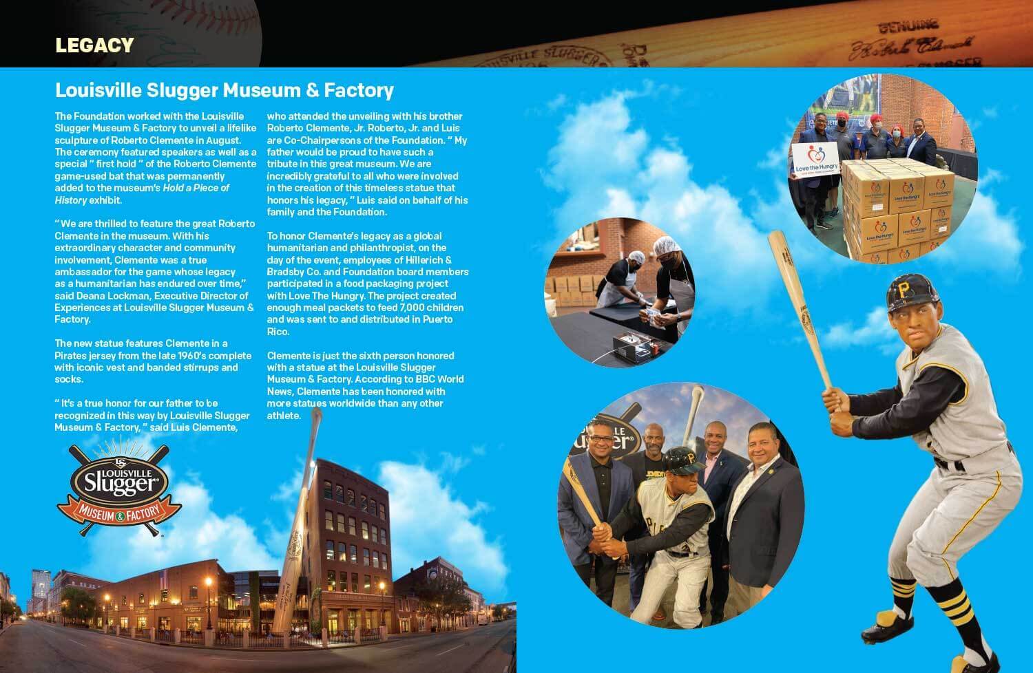 Roberto Clemente Foundation Booklet