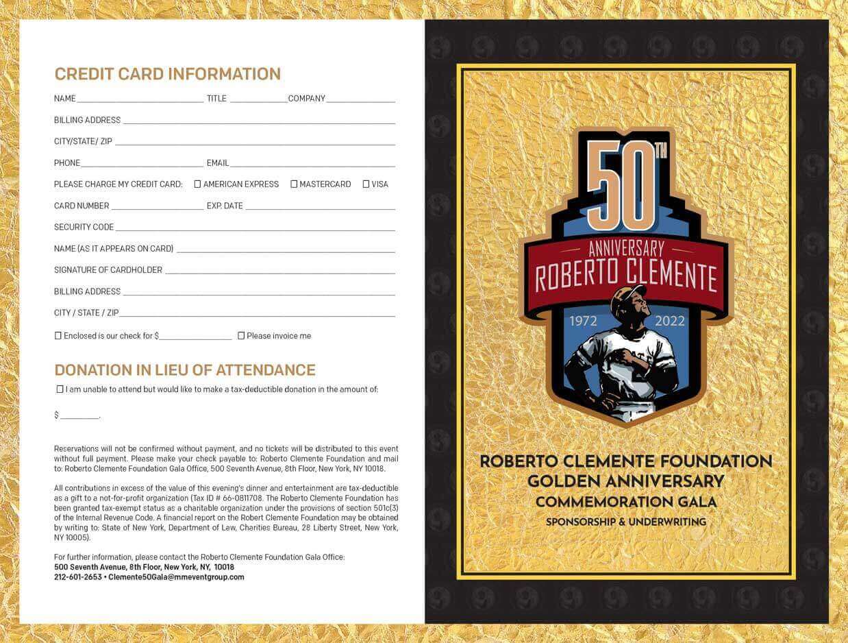 Roberto Clemente Invitations